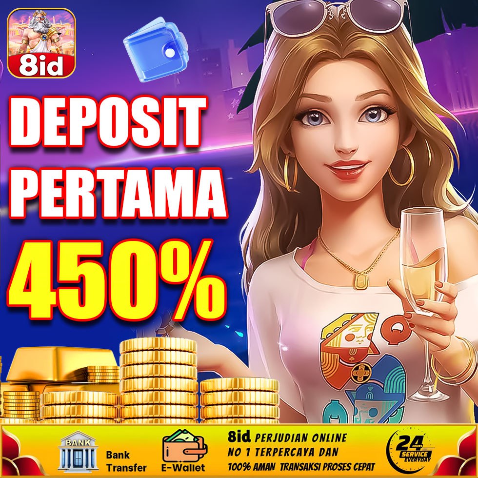450% deposit pertama