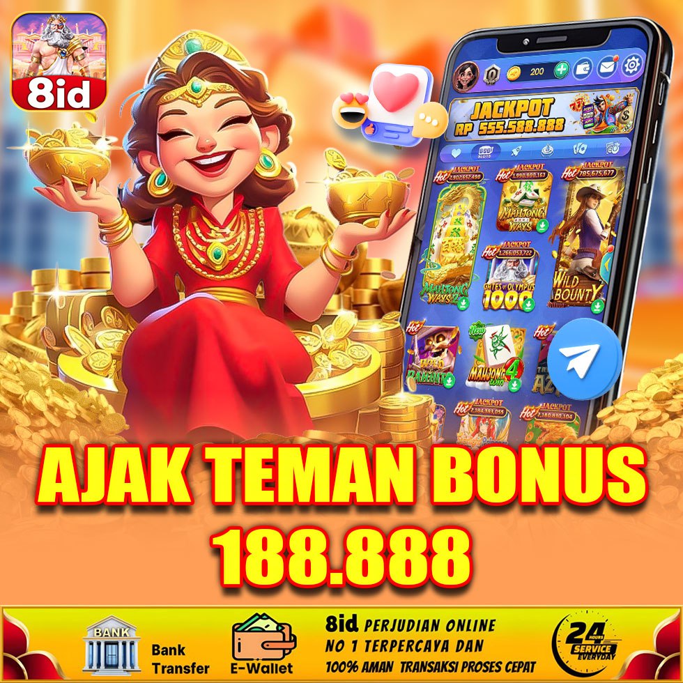ajak teman bonus 188.888